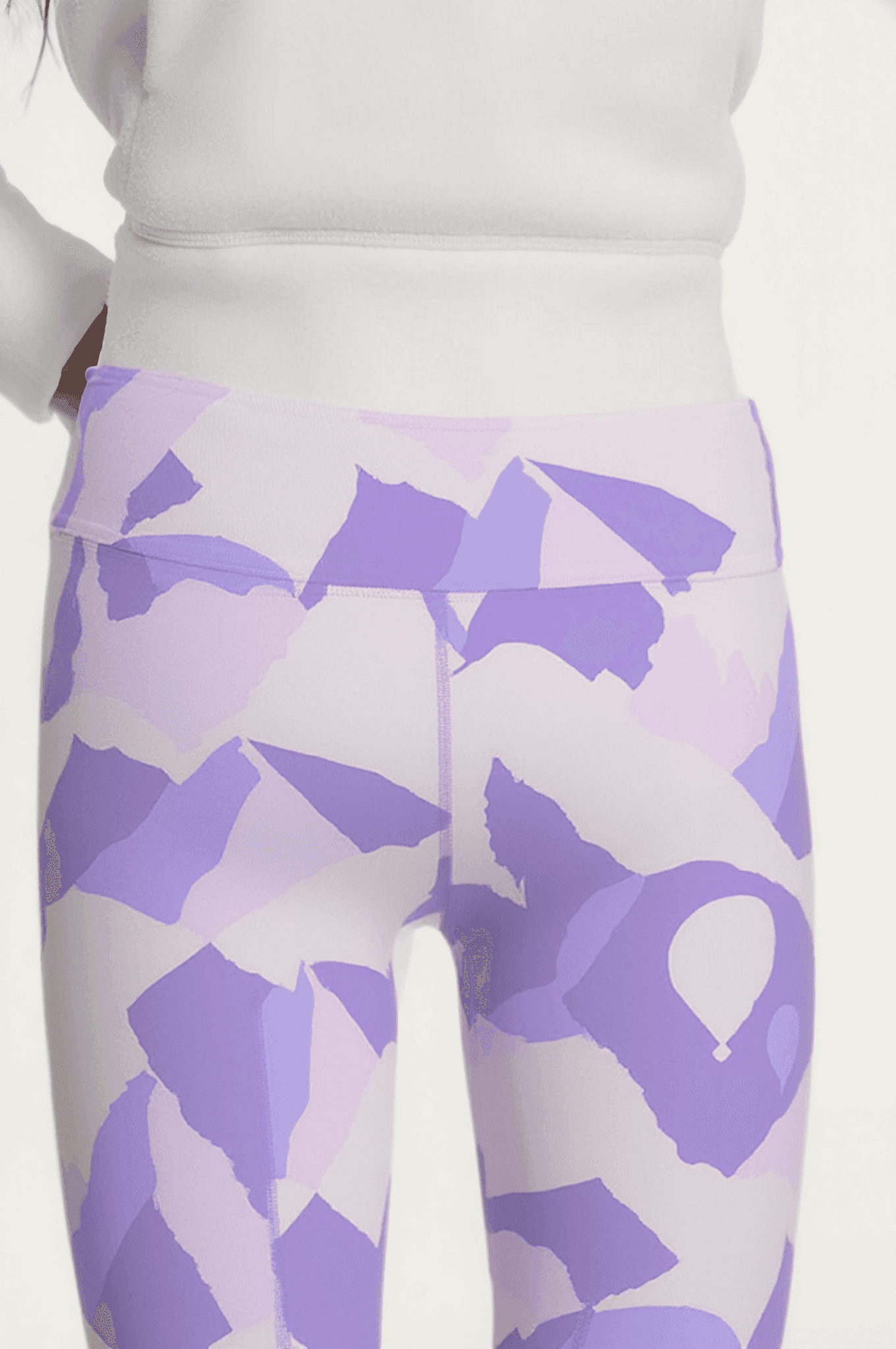 Realm Purple Sports legging Blue - product media