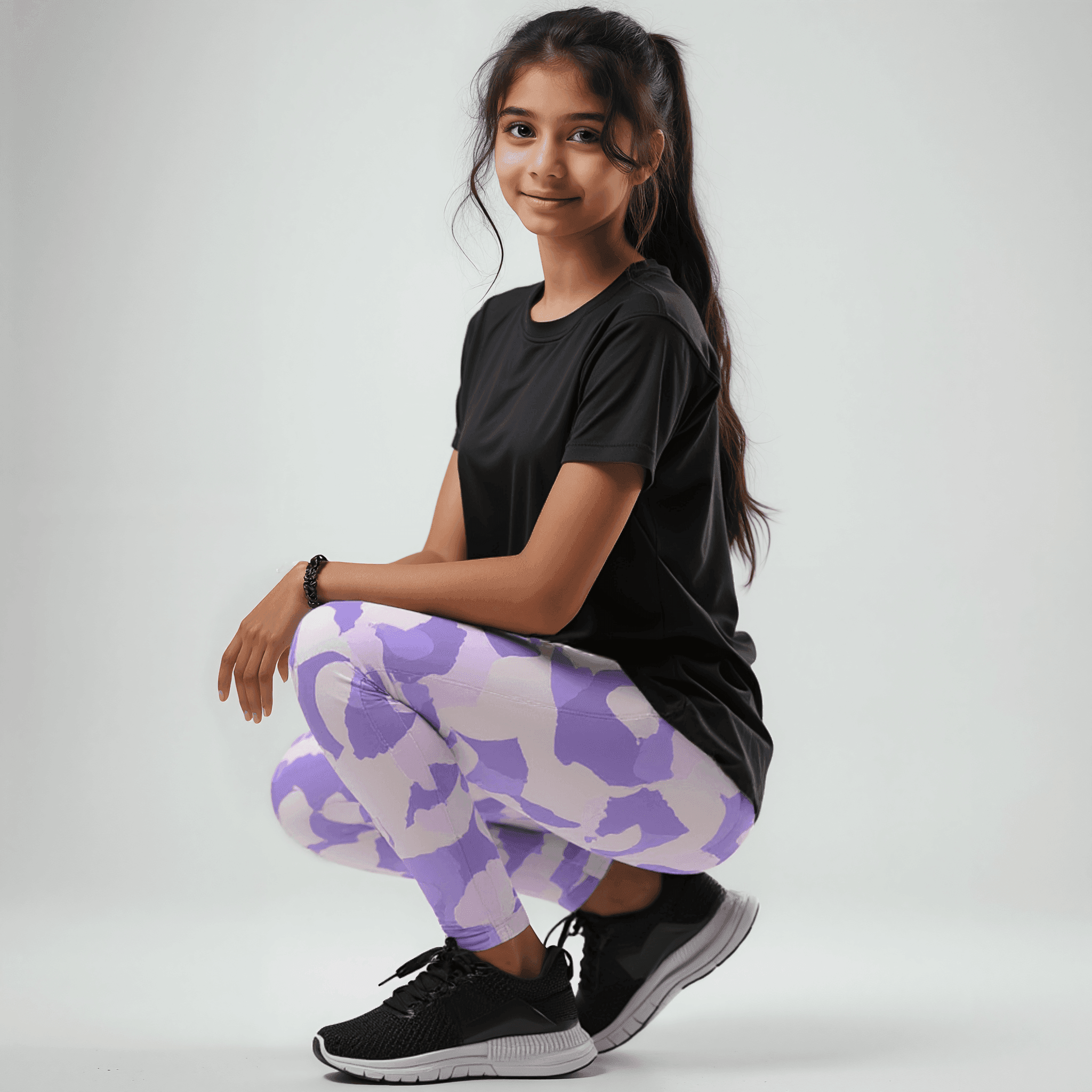 Realm Purple Sports legging Blue - product media