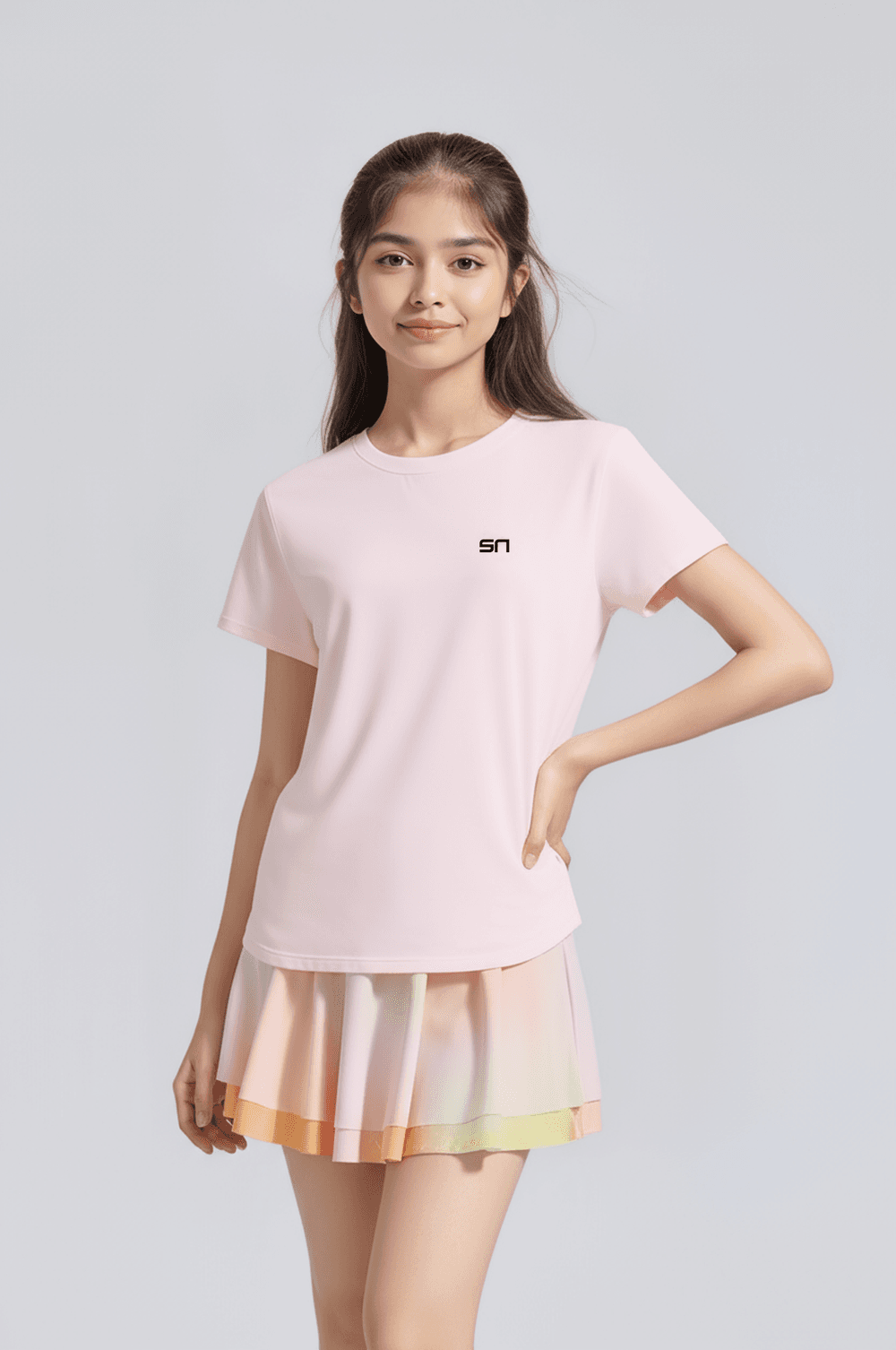 Girls Multi Sport Graphical Casual Tops