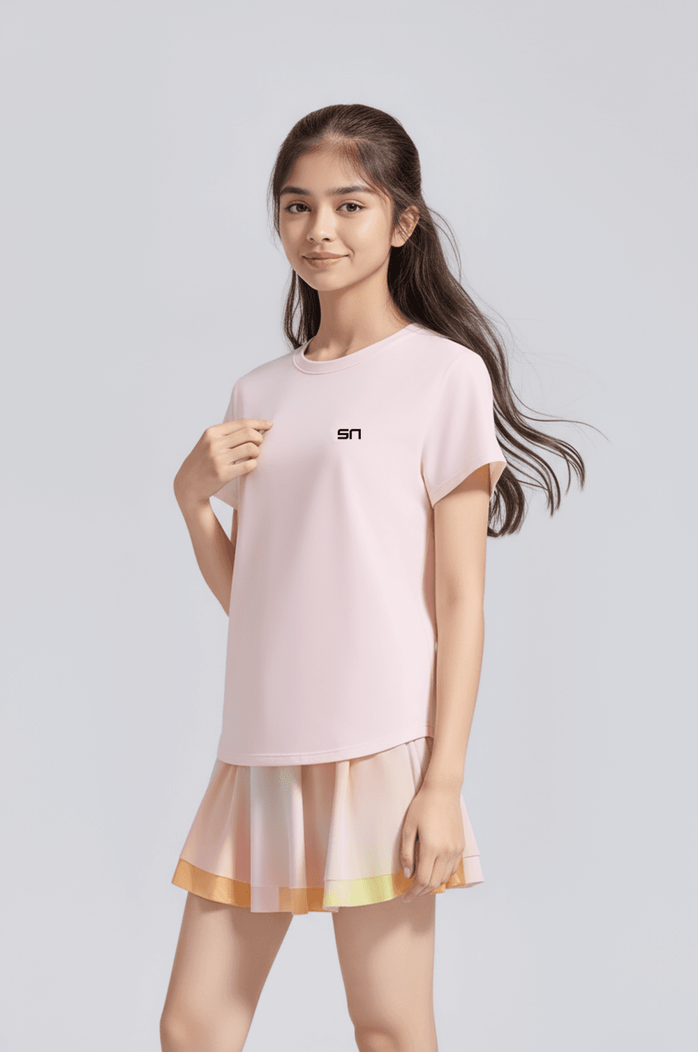 Girls Multi Sport Graphical Casual Tops - product media