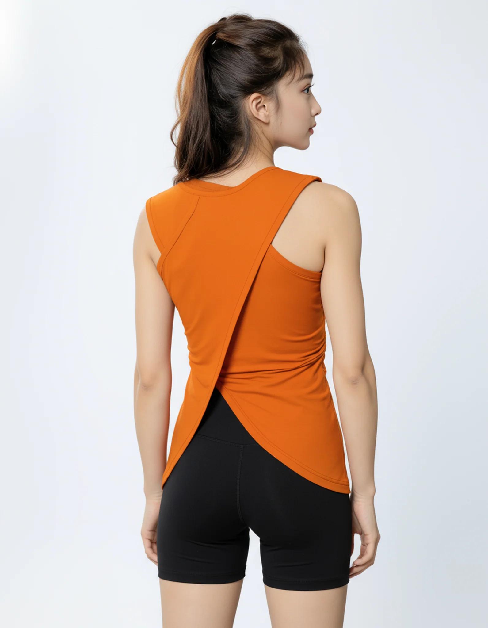 Crossed Back Tank Top - product media