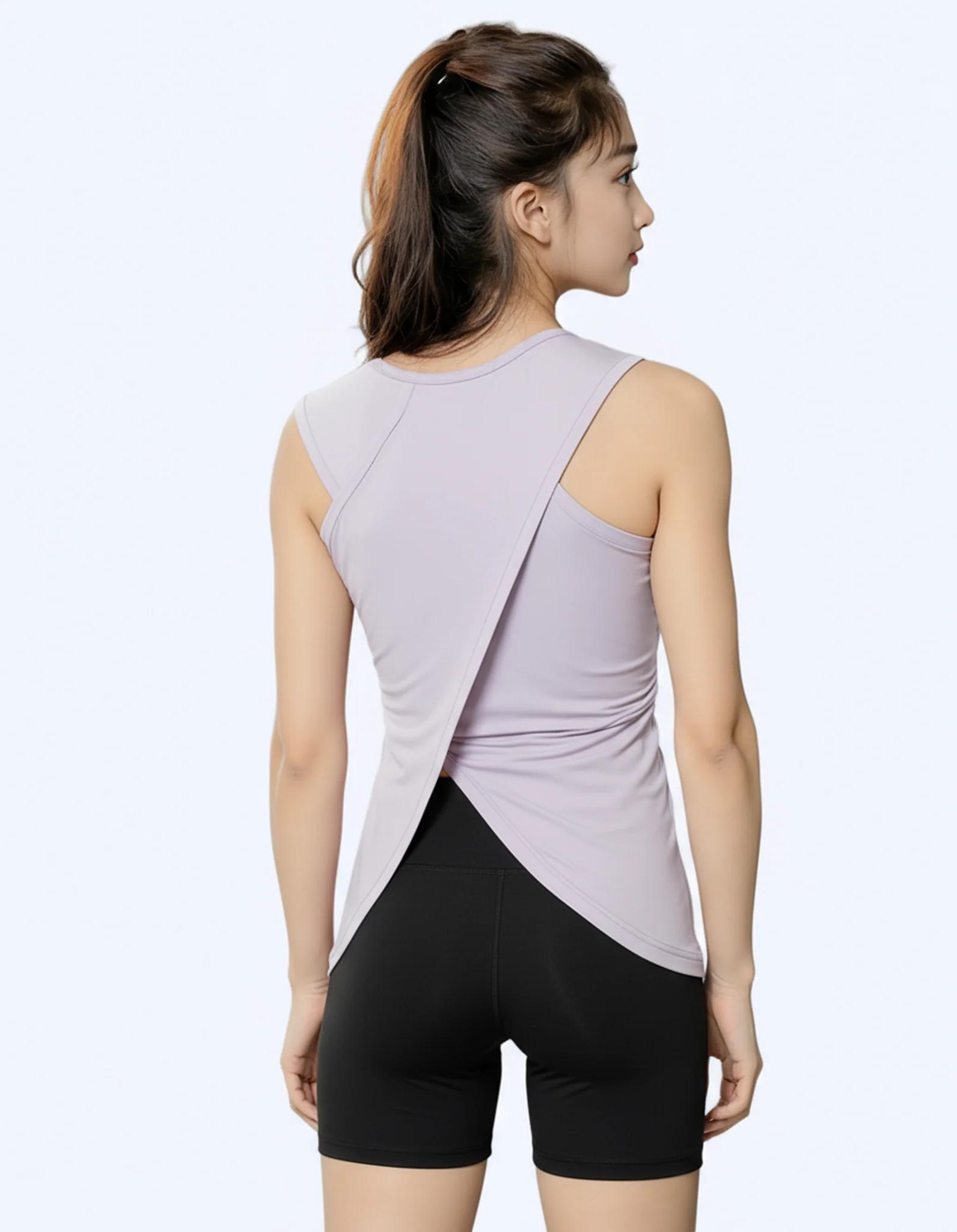 Crossed Back Tank Top - product media