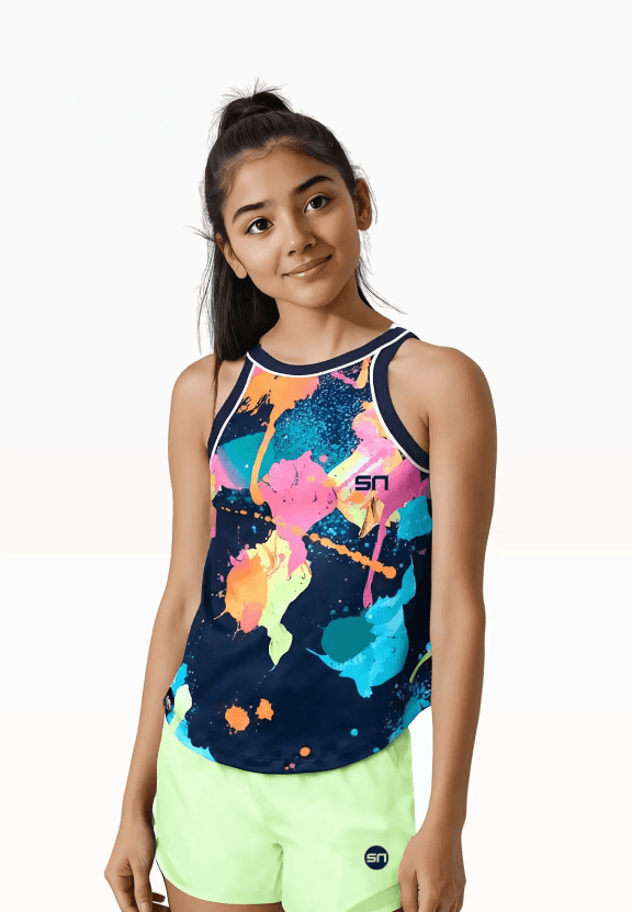 Color blast Sports Tank Top - product media